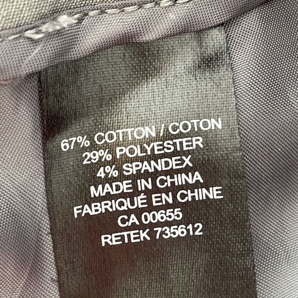 RW&CO office work Gray Slim Fit Dress Pants size 2 - Picture 4 of 5